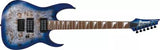 Ibanez - Guitare électrique RG à manche traversant - Blue Lagoon Burst Flat