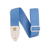 Sangle de guitare Ernie Ball en polypropylène - Bleu et blanc doux