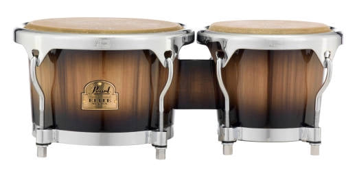Pearl - Bongos en chêne Elite Series (7 et 9) - Mocha Burst