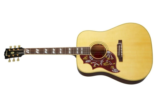 Gibson - Guitare acoustique/électrique originale Hummingbird avec étui rigide - Naturel antique (gaucher)