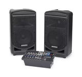 Samson - XP800 8-Channel, 2x400W Portable PA System w/FX