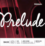 DAddario Orchestral - Prelude Bass Medium Tension Strings - 1/4