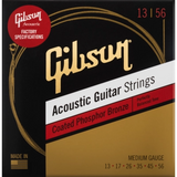Gibson - Coated Phosphor Bronze Acoustic Strings - Medium 13-56