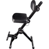 QuikLok - Tabouret de musicien réglable avec repose-pieds et dossier réglables