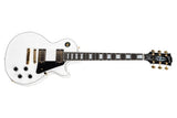 Gibson Custom Shop - Les Paul Custom Touche en ébène - Blanc alpin