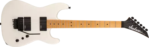 Jackson Guitars - Pro Origins 1985 San Dimas SD1 HH FR, touche érable - Blanc neige