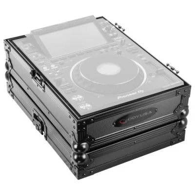 Odyssey - Flight-case pour Pioneer CDJ3000 avec panneau arrière amovible - Noir