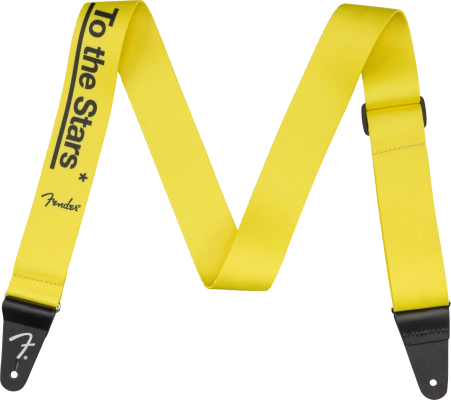 Sangle Fender - Tom DeLonge To The Stars - Jaune graffiti