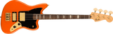 Fender - Basse Jaguar Mike Kerr en édition limitée, touche en palissandre - Tigers Blood Orange