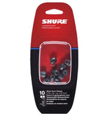 Shure - EABKF1 Earphone Foam Sleeve Replacements  (10 Pack) - Small