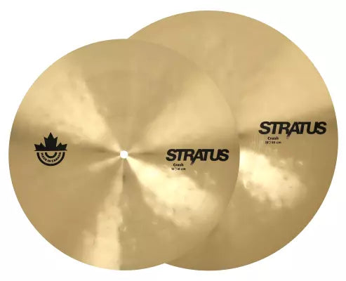Sabian - Pack de cymbales crash Stratus Loudly Canadian en édition limitée