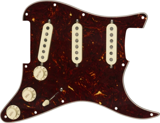 Fender - Pre-Wired Strat Pickguard Custom Shop Texas Special SSS 11 Hole - Tortoise Shell