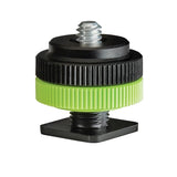 Shure - WA311 Non-Conductive Cold Shoe Mount Adapter for use with SLXD5 Digital Wireless Portable Receivers
