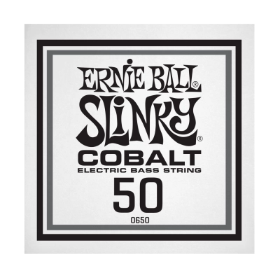 Corde simple pour basse électrique Ernie Ball .050 Cobalt Wound