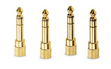 RODE - HJA-4 3.5mm  to 1/4 Headphone Adaptors (4-Pack)