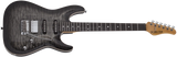 Schecter - California Classic Electric Guitar with Hardshell Case - Charcoal Burst