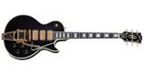 Gibson Custom Shop - Réédition Les Paul Custom 1957 3 micros avec Bigsby - Ébène vieilli clair