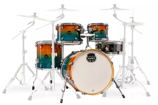 Mapex - Armory 5-Piece Shell Pack (20,10,12,14,SD) - Ocean Sunset