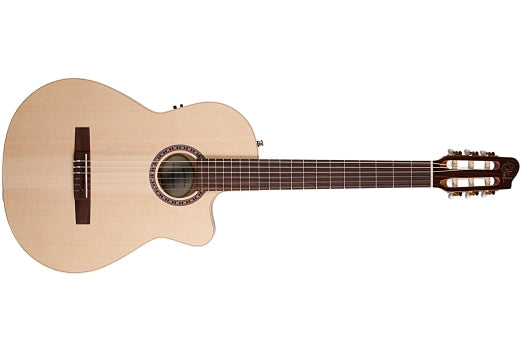 Guitares Godin - Guitare acoustique/électrique Arena CW EQ, cordes en nylon, épicéa/merisier sauvage