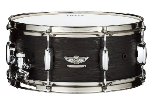 Tama - STAR Reserve Solid Japanese Cedar 6x14 Snare Drum - Burnt Oiled Cedar