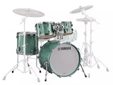 Yamaha - Kit de fûts hybrides en érable 4 pièces (20, 10, 12, 14") - Vert jade pailleté