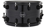 Mapex - Caisse claire MPX 14x8, fût hybride érable/peuplier, finition profonde, noir minuit transparent