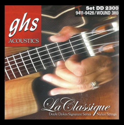 Cordes GHS - Cordes de guitare Doyle Dykes La Classique