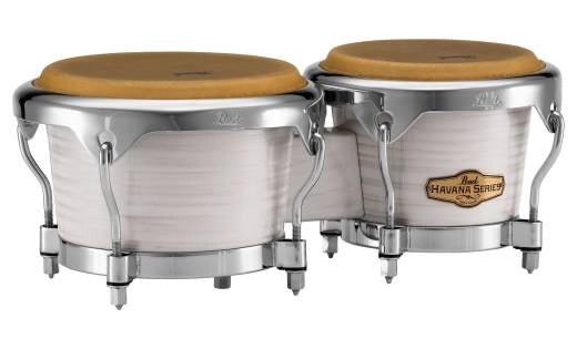 Bongos en fibre de verre Pearl - Big Belly Havana Series, 7 et 8,5 pouces