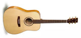 Simon and Patrick - Showcase Acoustic Dreadnought withCase - Flame Maple