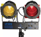 Barre d'éclairage Yorkville Sound avec 2 projecteurs PAR56 de 300 watts