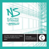 D'Addario Orchestral - NS617 - Corde de basse électrique traditionnelle NS, Do aigu, diapason 3/4, tension moyenne