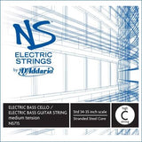 D'Addario Orchestral - NS715 - Corde de Do aigu pour basse/violoncelle électrique, diapason 4/4, tension moyenne