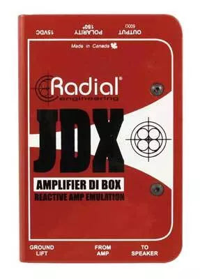 Radial - Boîtier de direct pour ampli guitare JDX Reactor