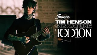 Ibanez - Tim Henson Signature Nylon Guitar - Transparent Black Flat