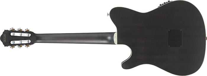Ibanez - Tim Henson Signature Nylon Guitar - Transparent Black Flat