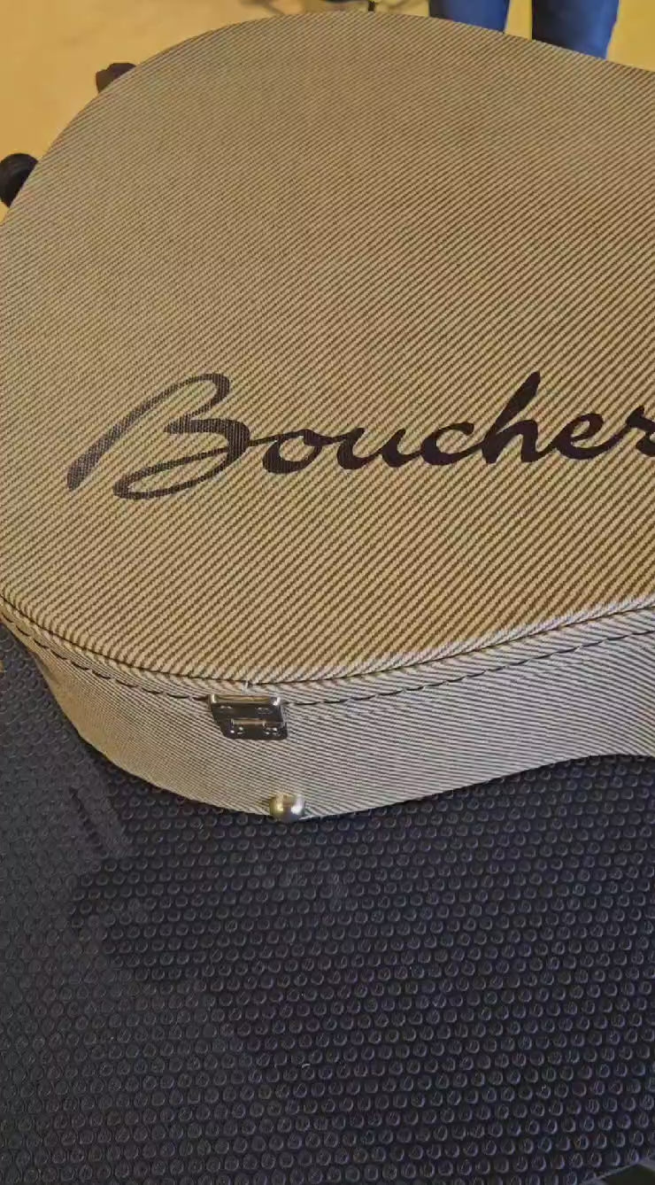 Boucher Acoustic guitar SG-42-CV with hard case