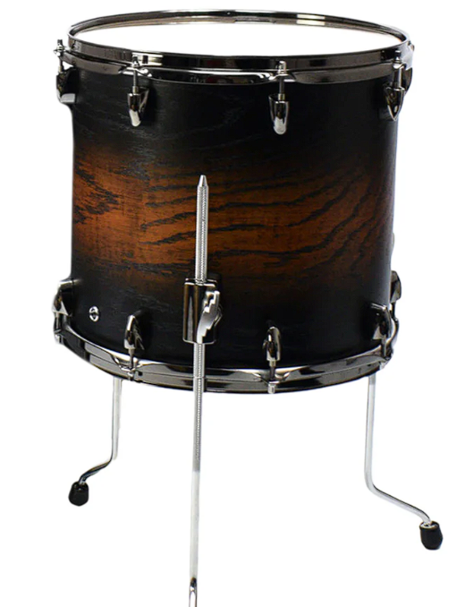 Tom basse Yamaha Live Custom Hybrid Oak 14” x 13” - Uzu Earth Sunburst LHF1413UES