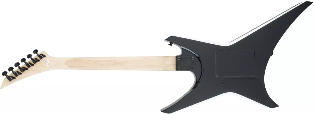 Jackson Guitars - Série JS Warrior JS32, touche amarante - Noir avec biseaux blancs 2910146572