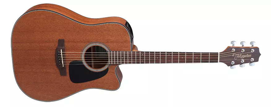 Takamine - GD11MCE-NS All-Mahogany Dreadnought Acoustic-Electric with Cutaway
