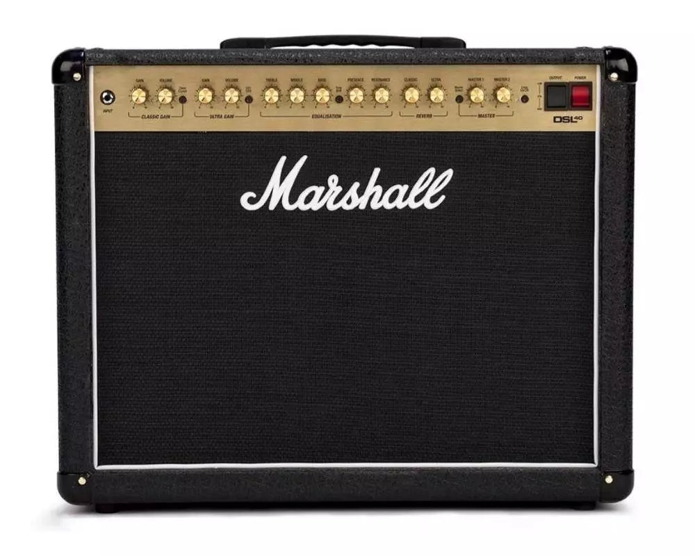 Ampli combo Marshall DSL40CR 40W d'occasion (comme neuf)