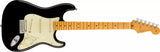 Fender - Stratocaster American Professional II, touche érable - Noir avec étui moulé Deluxe 0113902706