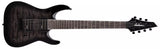 Jackson Guitars - JS Series Dinky Arch Top JS22Q-7 DKA HT, touche amarante - Transparent Black Burst 2918804585