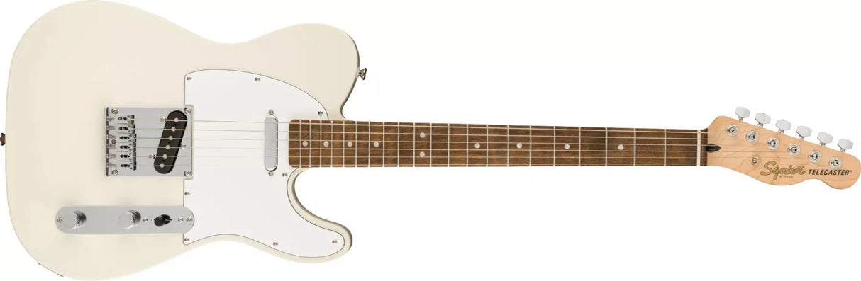 Squier - Affinity Series Telecaster, touche en laurier - Olympic White 0378200505