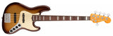 Basse American Ultra Jazz V, touche en palissandre - Mocha Burst
