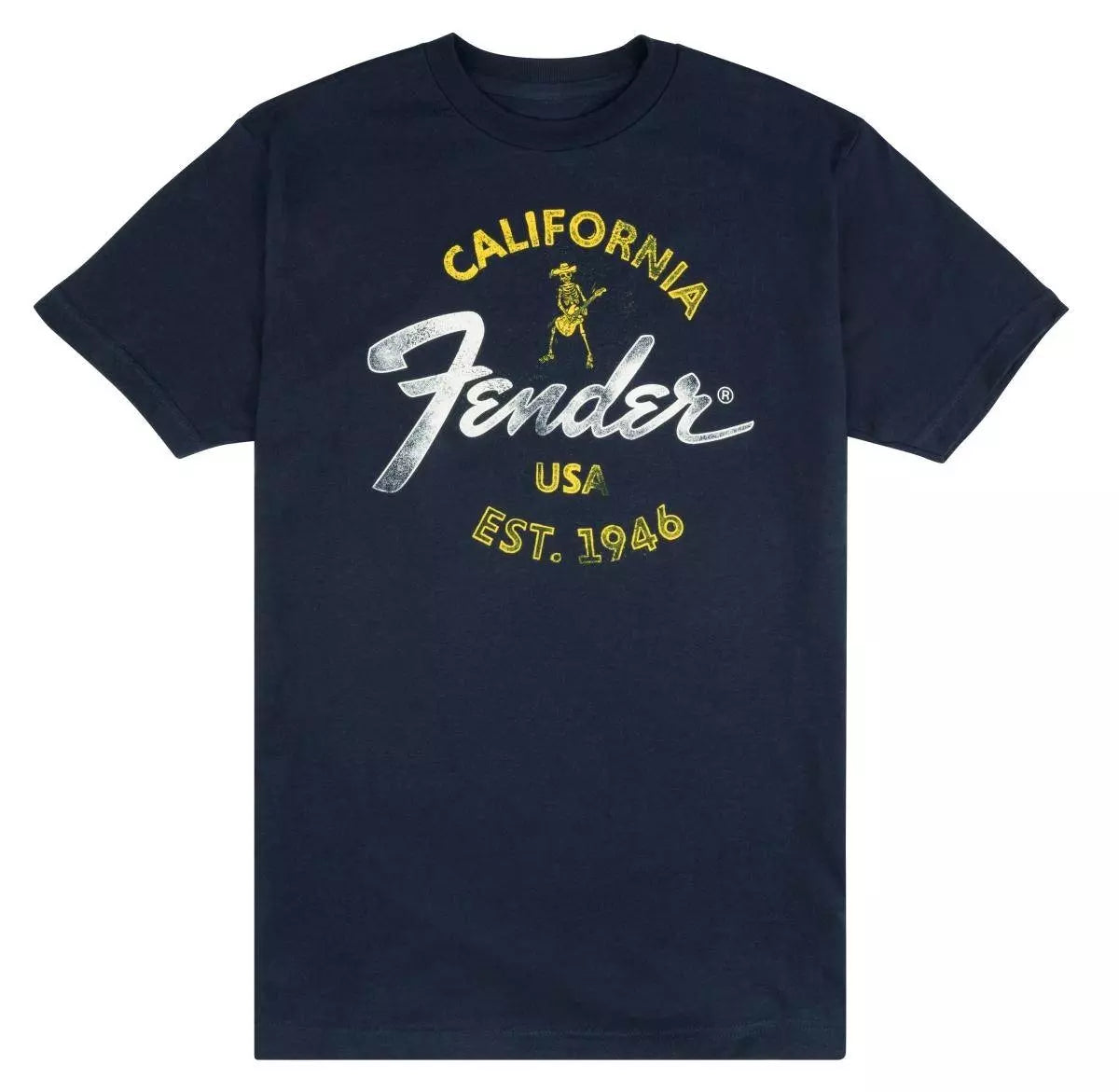 T-shirt Fender Baja bleu - Grande taille 9190117506