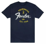 T-shirt Fender Baja bleu - Grande taille 9190117506