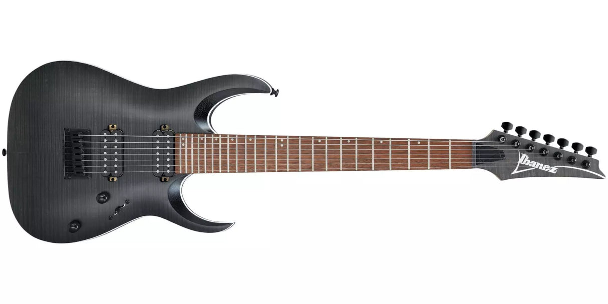 Ibanez - Guitare électrique standard 7 cordes RGA - Gris transparent mat