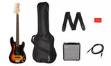 Squier - Pack basse Affinity PJ avec Rumble 15 et housse de transport - Sunburst 3 couleurs