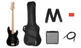 Squier - Affinity PJ Bass Pack w/Rumble 15, Gig Bag - Black