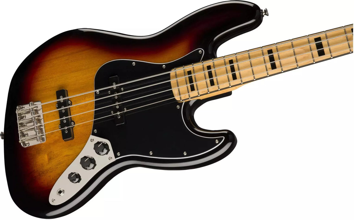 Squier - Classic Vibe 70s Jazz Bass, Maple Fingerboard - 3-Tone Sunburst - 0374540500